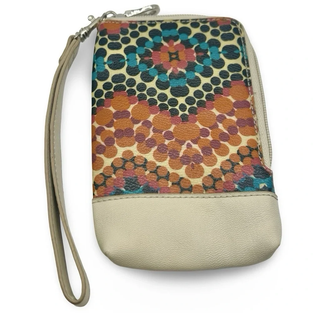 Relic Boho Floral Wristlet‎ ID Holder Travel Vacation Festival Card Wallet Gypsy